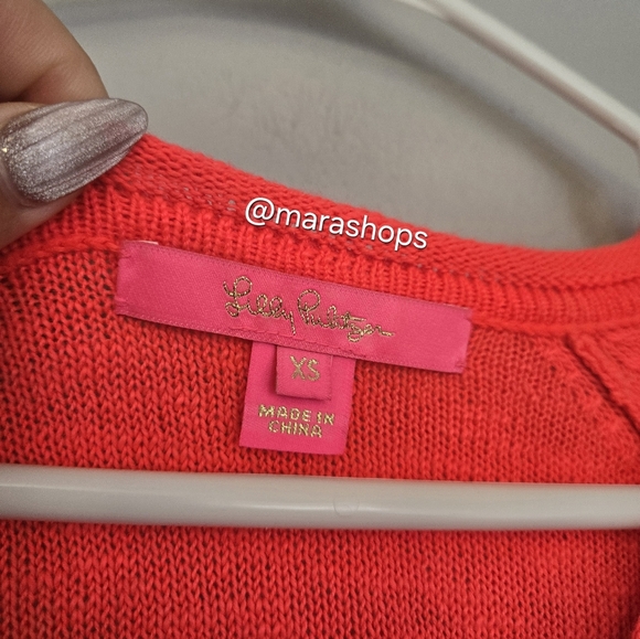 Lilly Pulitzer Jody V Neck Sweater - Picture 5 of 7
